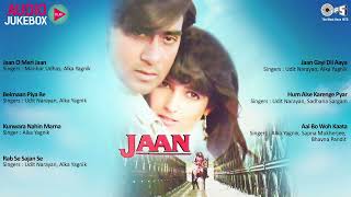 Jaan Movie Full Songs  Ajay Devgan Bollywood Collection  90s Bollywood Romantic Songs  1996 [upl. by Zephaniah138]