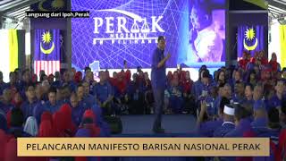 MalaysiaMemilih Pelancaran Manifesto Barisan Nasional Perak [upl. by Dorrej]