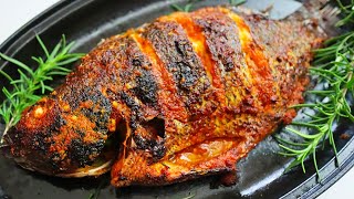 GRILLED TILAPIA FISH IN 15 MINUTES [upl. by Nairdad51]