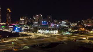 Cleveland Ohio Drone Hyperlapse [upl. by Eissel]