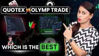 Quotex VS Olymp Trade Which Is The Best Best Trading App In India Earn Daily ₹50000 [upl. by Anatniuq]