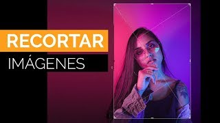 ¿Cómo RECORTAR FOTOS en Photoshop FÁCILMENTE  3 métodos diferentes [upl. by Alakcim]