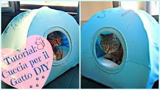 Tutorial Cuccia per il Gatto DIY [upl. by Eltsyek]