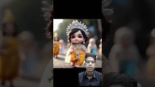 Jai shree Krishna Radhe Radhe shortvideo Viral Cutelove [upl. by Hailey]