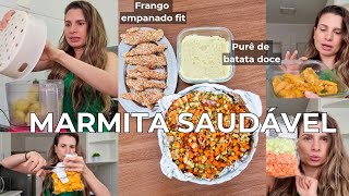 MARMITA FITNESS PARA SEMANA  Cardápio para EMAGRECER com REEDUCAÇÃO ALIMENTAR  Comida simples [upl. by Blaire818]