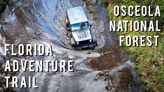 Florida Adventure Trail  Overlanding the Osceola National Forest  Jeep JK Rubicon Recon Offroad [upl. by Etnoled]