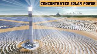 Concentrated Solar Power  CSP Solar  Concentrated Solar Power Plant  In Hindi [upl. by Oirevas]