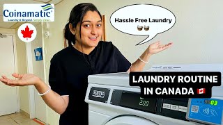 কানাডায় Coinamatic লন্ড্রি  Coinamatic laundry in Canada [upl. by Euqinom987]