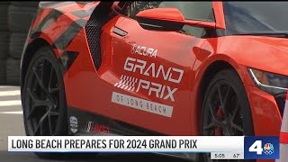 Long Beach prepares for the 2024 Grand Prix [upl. by Alvinia]