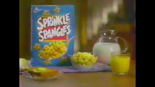 1994 Sprinkle Spangles Cereal Commercial [upl. by Gregorius]