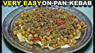 Turkish Alinazik Kebab Recipe  how to make Alinazik with Chickpeas  Homemade Alinazik Kebab [upl. by Trilby205]