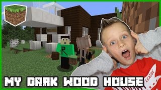 My Dark Wood House  Minecraft [upl. by Painter]