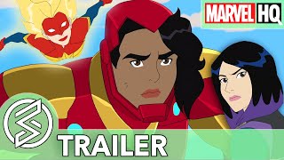 Ironheart Arrives Marvel Rising Heart of Iron  TRAILER Feat Sofia Wylie [upl. by Dosh]