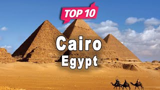 Top 10 Places to Visit in Cairo  Egypt  English [upl. by Krutz]