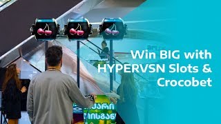 HYPERVSN Slots bring Crocobet to life in 3D [upl. by Mailliw586]