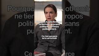 Pourquoi Amélie Nothomb ne tient pas de propos politiques partisans publiquement [upl. by Artimed493]