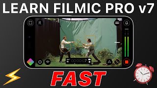 Learn Filmic Pro v7 in Under 7 Minutes ⚡️⏱️ Jumpstart Tutorial [upl. by O'Reilly]