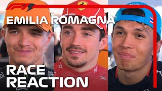 Drivers Reaction After the Race  2024 Emilia Romagna Grand Prix [upl. by Eednak815]