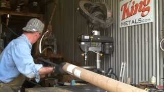 Howto Weld Wrought Iron Stair Rails by Mitchell Dillman [upl. by Ydnim]