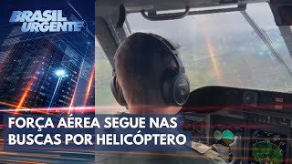 FAB inicia quarto dia de buscas por helicóptero desaparecido  Brasil Urgente [upl. by Siegel672]