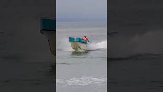 beaching boat Plett beach boat ocean [upl. by Ahsilif]