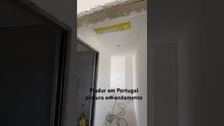 Obra de Pladur finalizada  agora é só pintura barramento pladur gesso arigesseiroportugal [upl. by Whitcher]