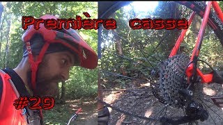 VTT XC avec un mec Normal Première casse 29 Buzet [upl. by Dnalra]