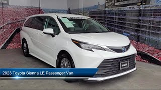 2023 Toyota Sienna LE Passenger Van Milpitas San Jose Sunnyvale Fremont Livermore [upl. by Annovahs]