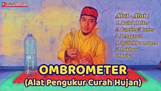 Alat Pengukur Curah Hujan OMBROMETER [upl. by Neelia]