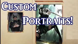 Pathfinder Kingmaker How To Use Custom Portraits [upl. by Anaeerb]