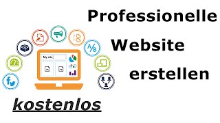 Professionelle Website erstellen  kostenlos [upl. by Keefer]