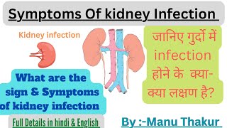 Symptoms Of Kidney infection kidney infection what are the symptoms of kidney infection [upl. by Neerahs189]