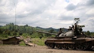 RDC larmée à Bunagana dernière place forte des rebelles M23 [upl. by Enimisaj913]