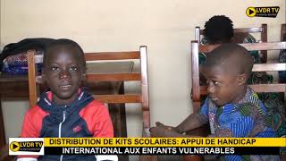 DISTRIBUTION DE KITS SCOLAIRES AUX ENFANTS HANDICAPÉS ET VULNÉRABLES DANS LE GUPS DE COTONOU 2 [upl. by Astor]