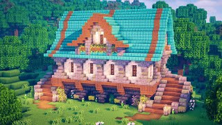 Minecraft  How to Build a Storage House [upl. by Alah494]