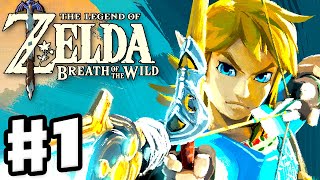 The Legend of Zelda Breath of the Wild  Gameplay Part 1  Link Awakens Nintendo Switch [upl. by Dranik]