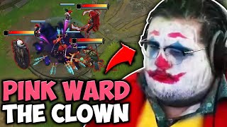 WHEN A CLOWN PLAYS THE CLOWN PINK WARD SHACO COSPLAY [upl. by Alehc]