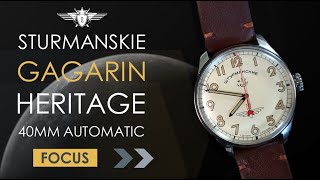 FOCUS  Première Montre portée dans lEspace  Sturmanskie Gagarin Heritage [upl. by Madlen]