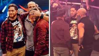 Shawn Michaels Gets Emotional After Johnny Gargano amp Kyle OReillys Farewell Video [upl. by Meil]