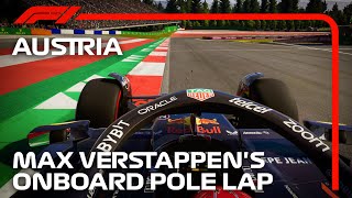 Max Verstappens Pole Lap  2024 Austrian Grand Prix  F1 24 [upl. by Melar459]