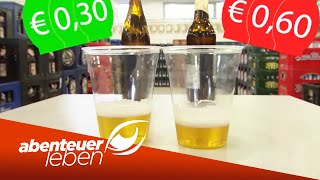 Billigbier vs Luxusbier Schmeckt man die Unterschiede 22  Abenteuer Leben [upl. by Yecrad]