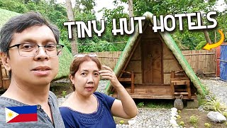 NIPA HUT HOTELS BY A MOUNTAIN RIVER IN THE PHILIPPINES [upl. by Pren]