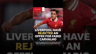 Liverpool Rejected Fabio Carvalho [upl. by Bobine993]