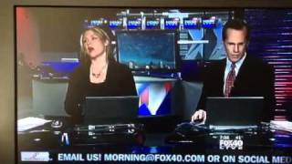 Bethany Crouch shoots herself in the head on Fox40 Live Sacramento CA [upl. by Anailil]