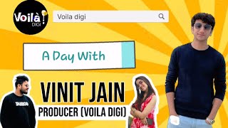 A Day With Vinit Jain founder of voiladigi721 amp TheUnboxingPodcast funny trending vlog [upl. by Ierdna826]