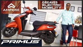 PRIMUS  AMPERE GREAVES ELECTRIC MOBILITY ELECTRIC SCOOTER RAKESH GOYAL222 [upl. by Alyac]