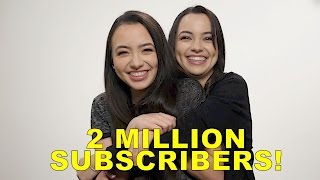 2 Million Subscribers  Merrell Twins [upl. by Edaw951]