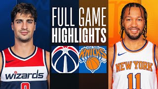 WIZARDS at KNICKS  FULL GAME HIGHLIGHTS  January 18 2024 [upl. by Genie]