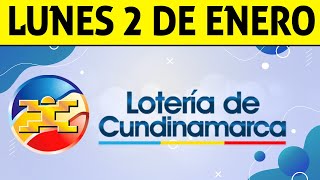 Resultados Lotería de CUNDINAMARCA Martes 2 de Enero de 2024 ULTIMO SORTEO 😱💰🚨 [upl. by Chelsie]