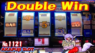 Beautiful😍 Double Gold Slot Machine 9 Lines✨👑Pechanga Casino 赤富士スロット [upl. by Poul658]